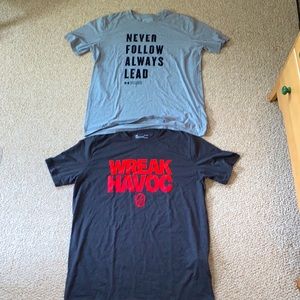 Mens Running Under armor Dry-fit T-shirt Bundle